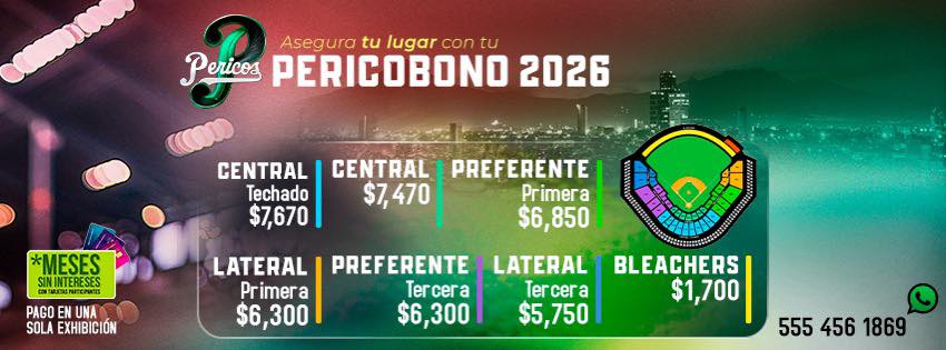 Pericos de Puebla lanzan Pericoabono 2026 para asegurar lugar en el Estadio Hermanos Serdán