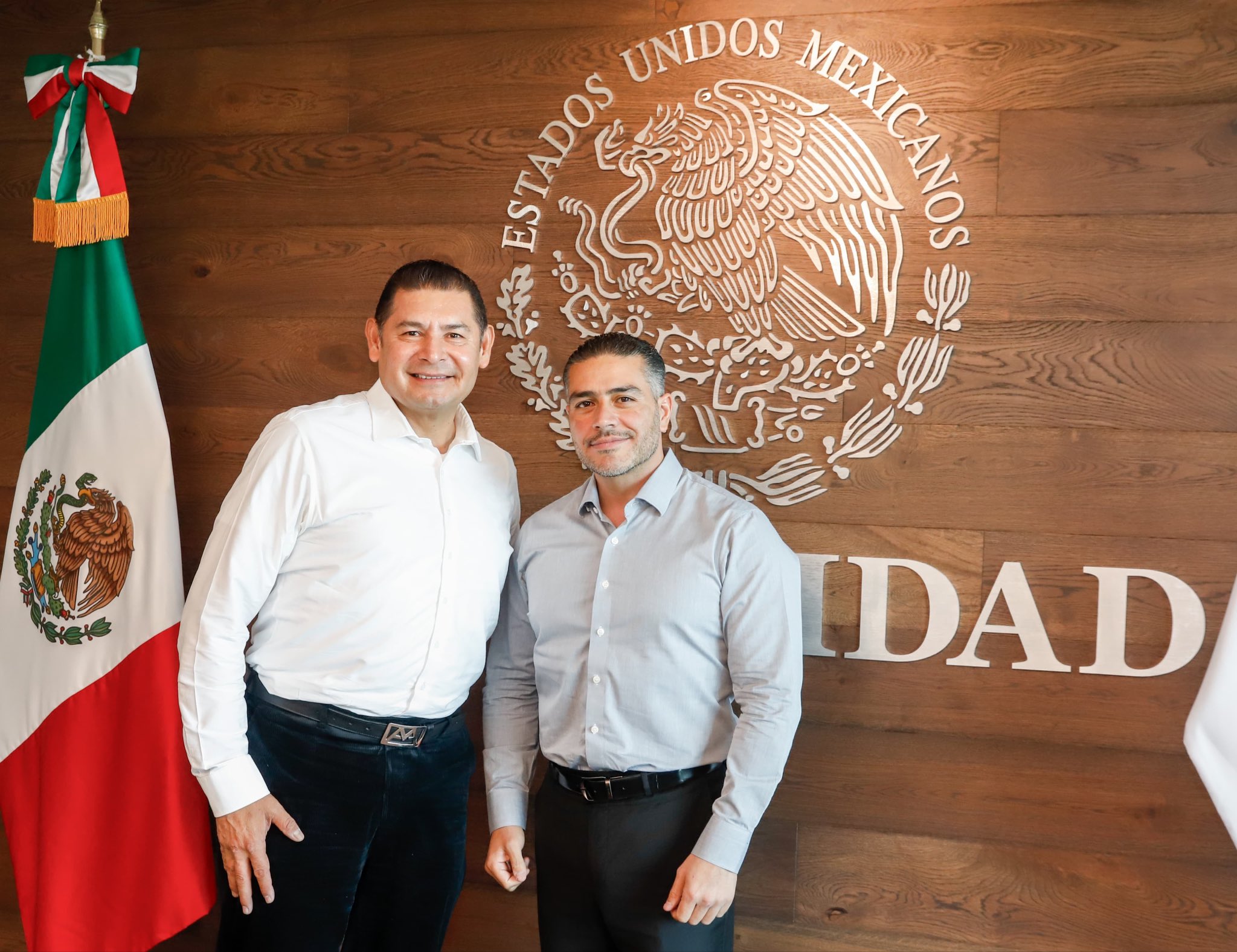 Armenta y García Harfuch refuerzan coordinación en seguridad
