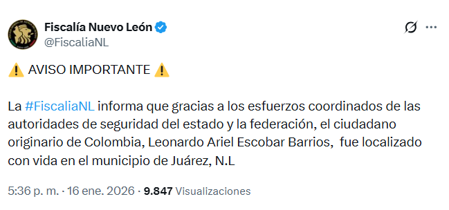 Localizan con vida a Leonardo Escobar, colaborador de la Ibero Puebla, tras días desaparecido