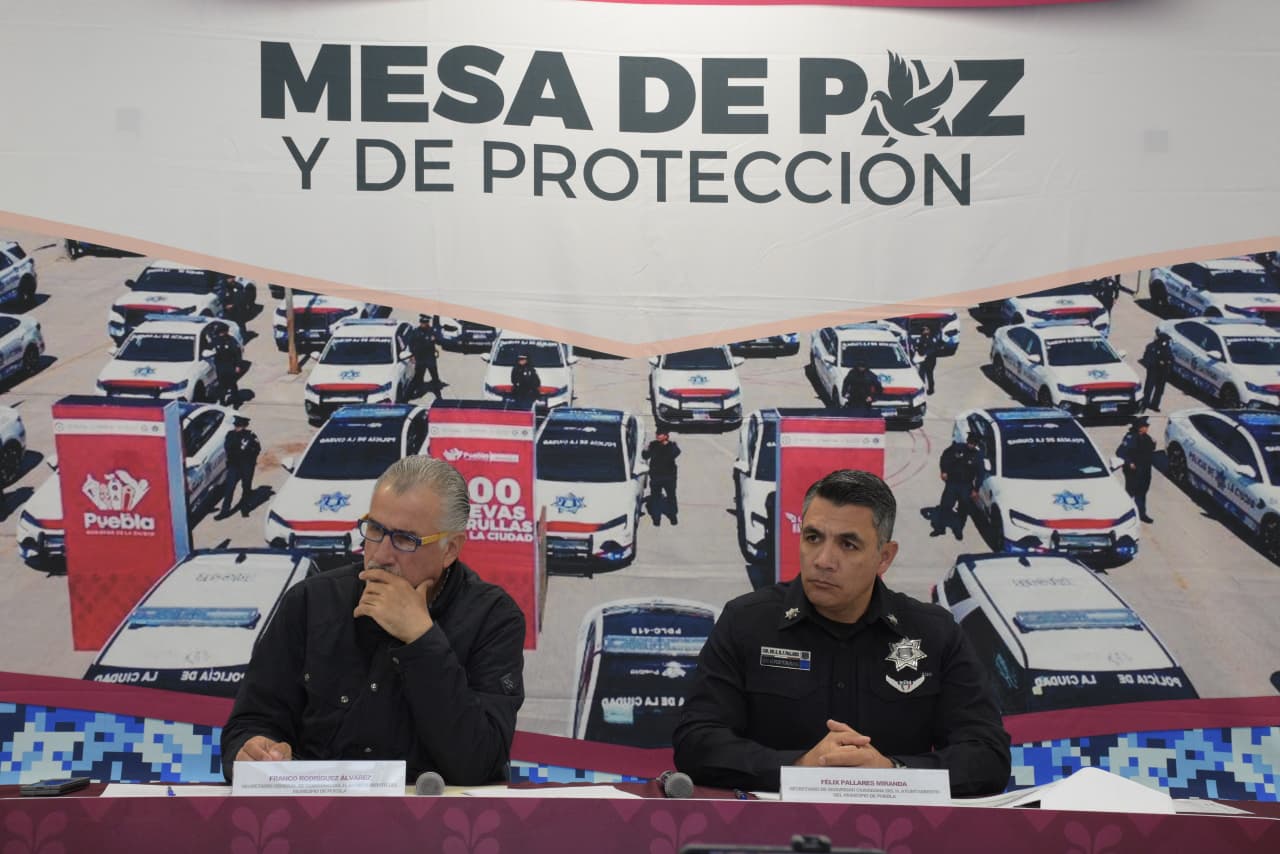SSC Puebla destaca resultados en la cuarta semana de enero en seguridad