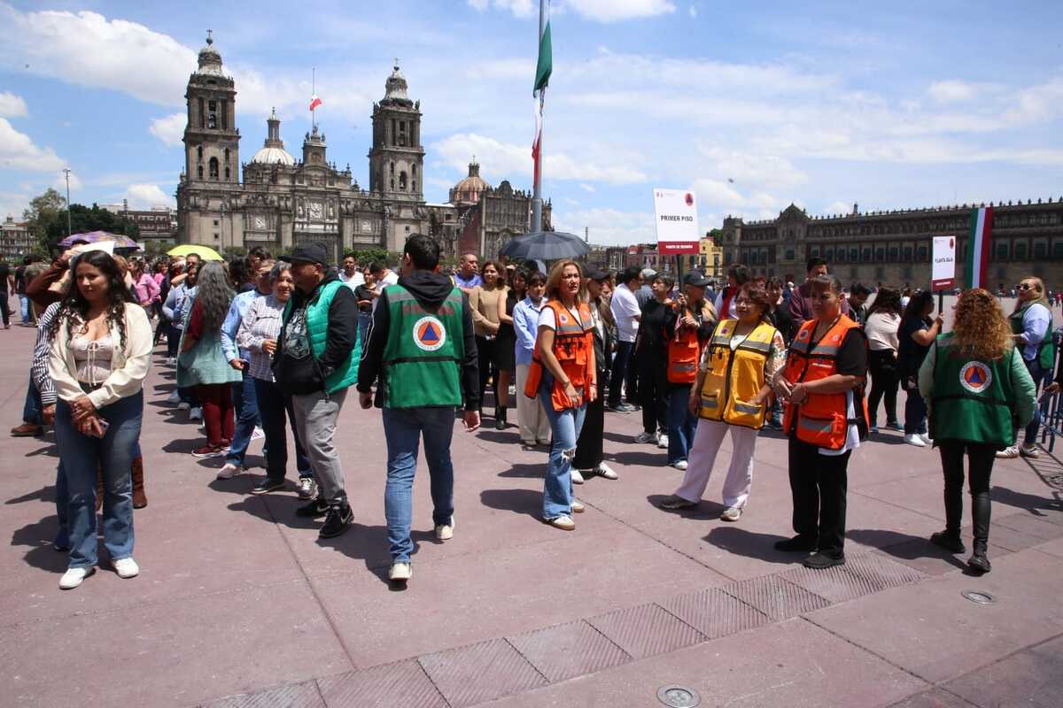 CDMX realizará tres simulacros de sismo en 2026 para reforzar la prevención y la respuesta ciudadana