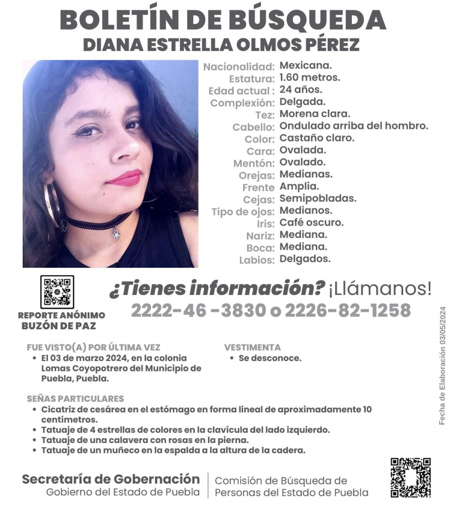 Suman 6 feminicidios en Puebla tras localización de jóvenes desaparecidas en San Jerónimo Caleras
