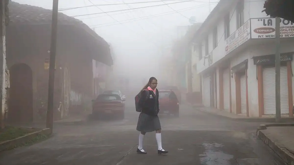 Por frente frío, suspenden clases en 90 municipios de Puebla este 23 de febrero