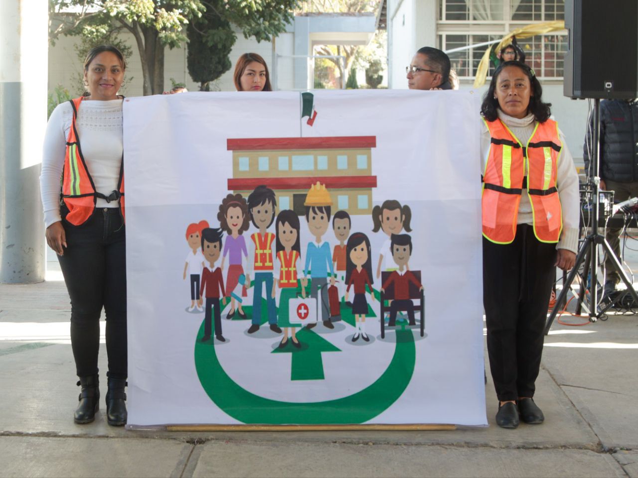 Gobierno de Puebla capital impulsa programa Escuela Segura en el Centro Escolar Manuel Espinoza Yglesias