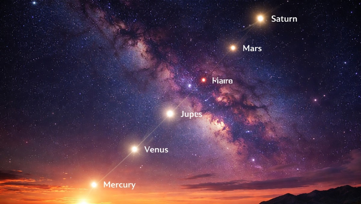 Alineación de seis planetas será visible en México el 28 de febrero de 2026
