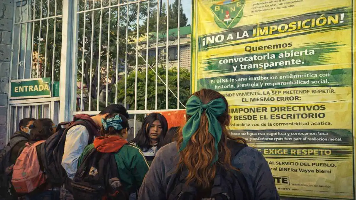 Bloquean normales en Puebla por inconformidad con nuevos directores