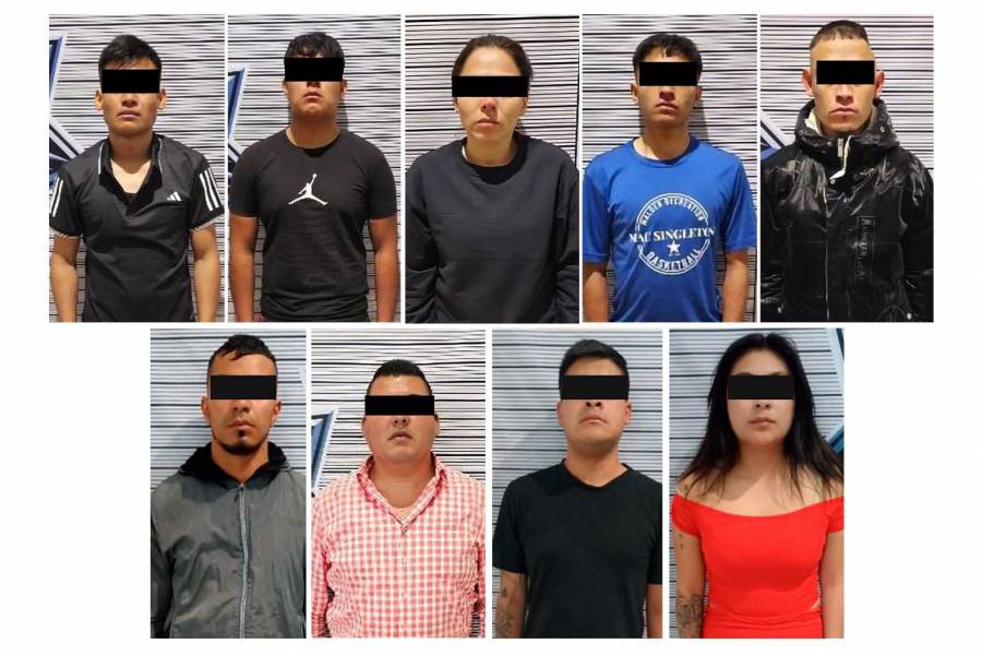 Suman nueve presuntos integrantes de La Familia Michoacana los detenidos que operaban en Puebla