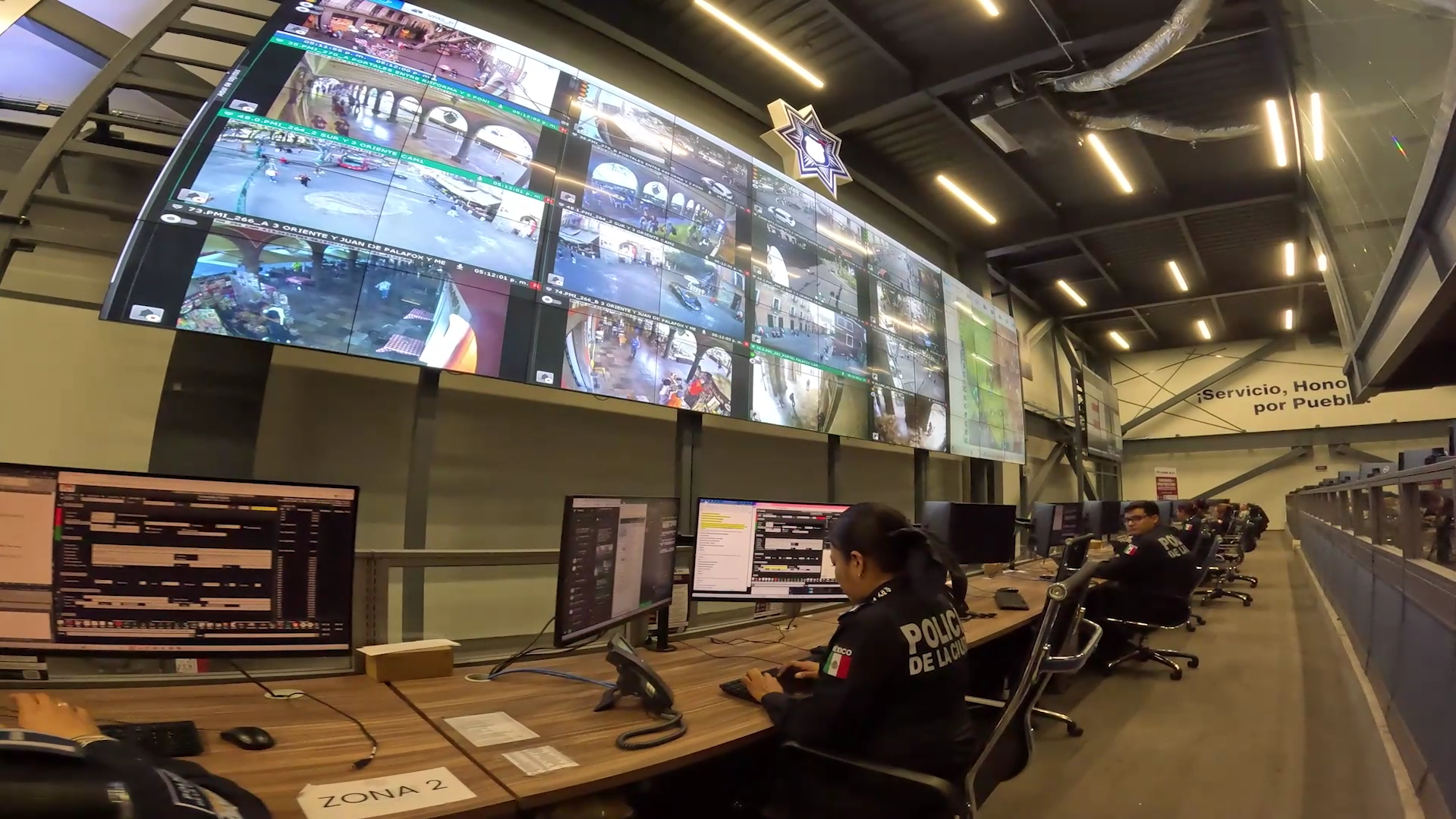 Supervisa Pepe Chedraui monitoreo de videovigilancia para la Feria de Puebla