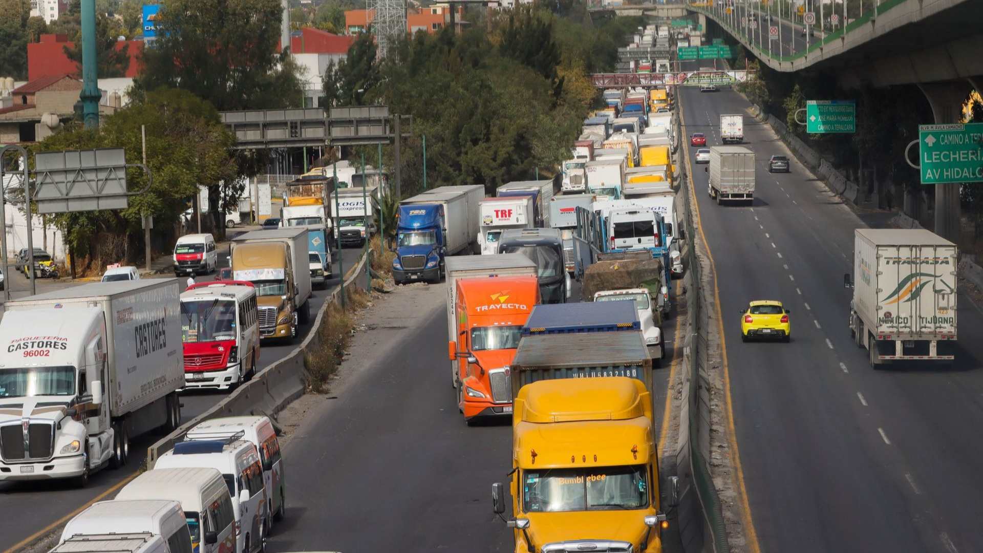 Confirmado para este lunes el bloqueo carretero de transportistas y agricultores en la México-Puebla