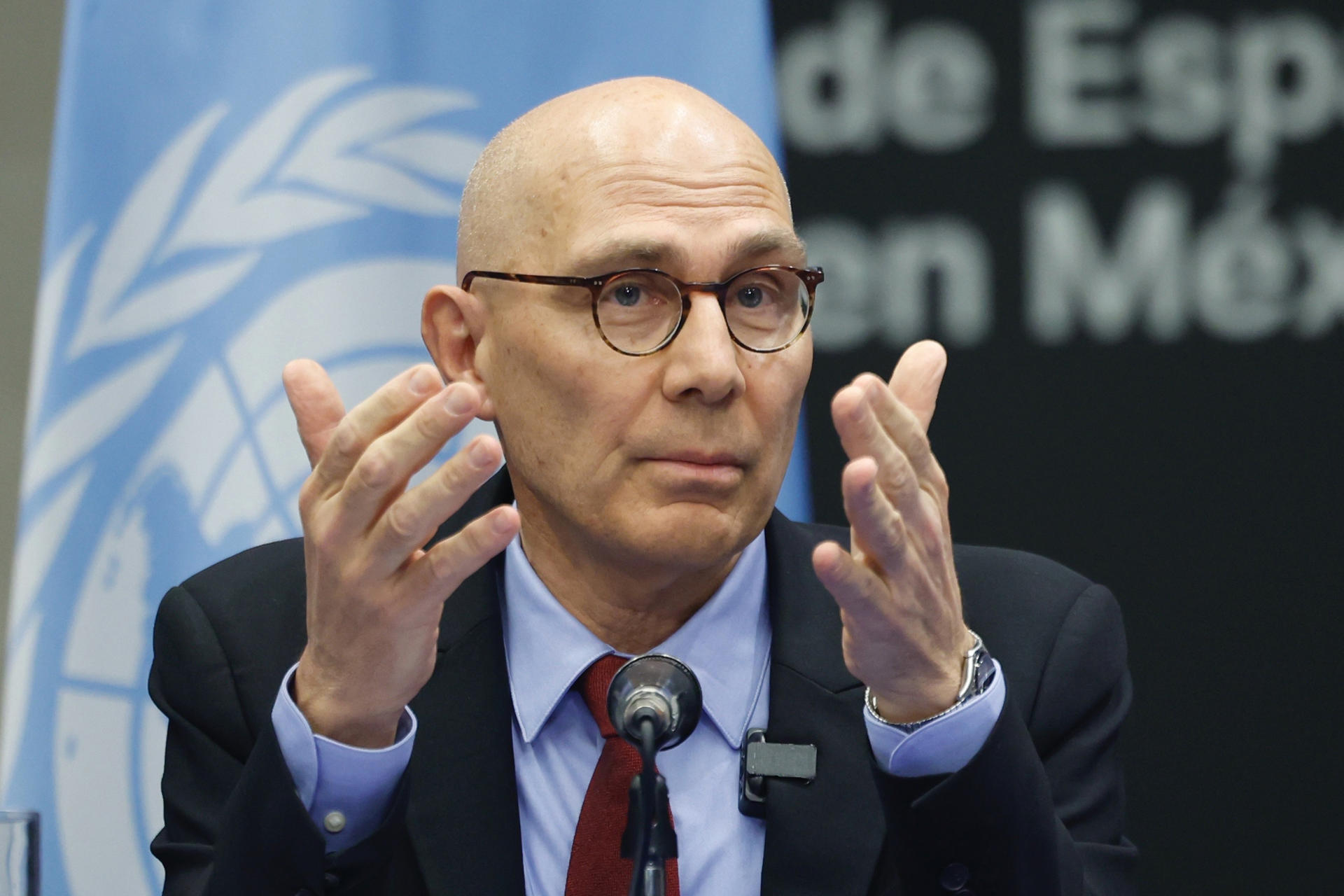 Volker Türk advierte que desapariciones e impunidad son la “herida abierta” de México