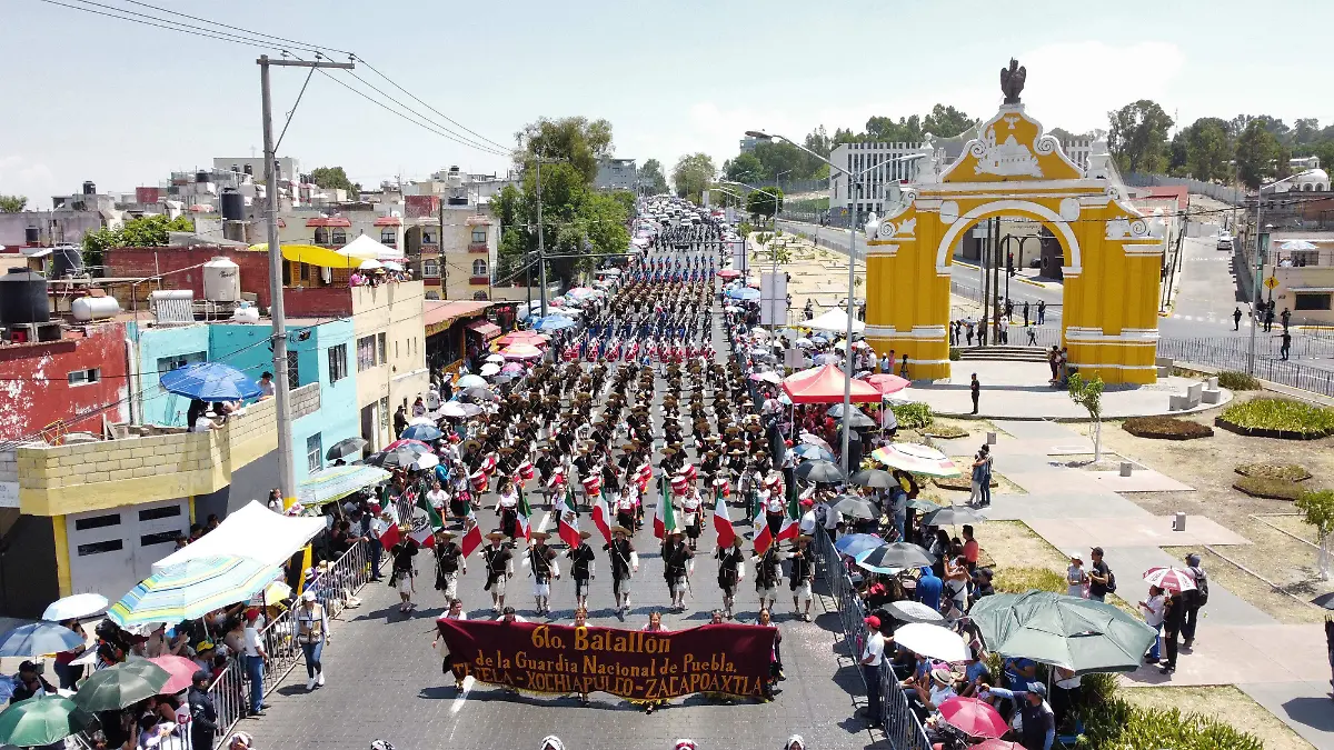 El desfile del 5 de Mayo repetirá logística de 2025