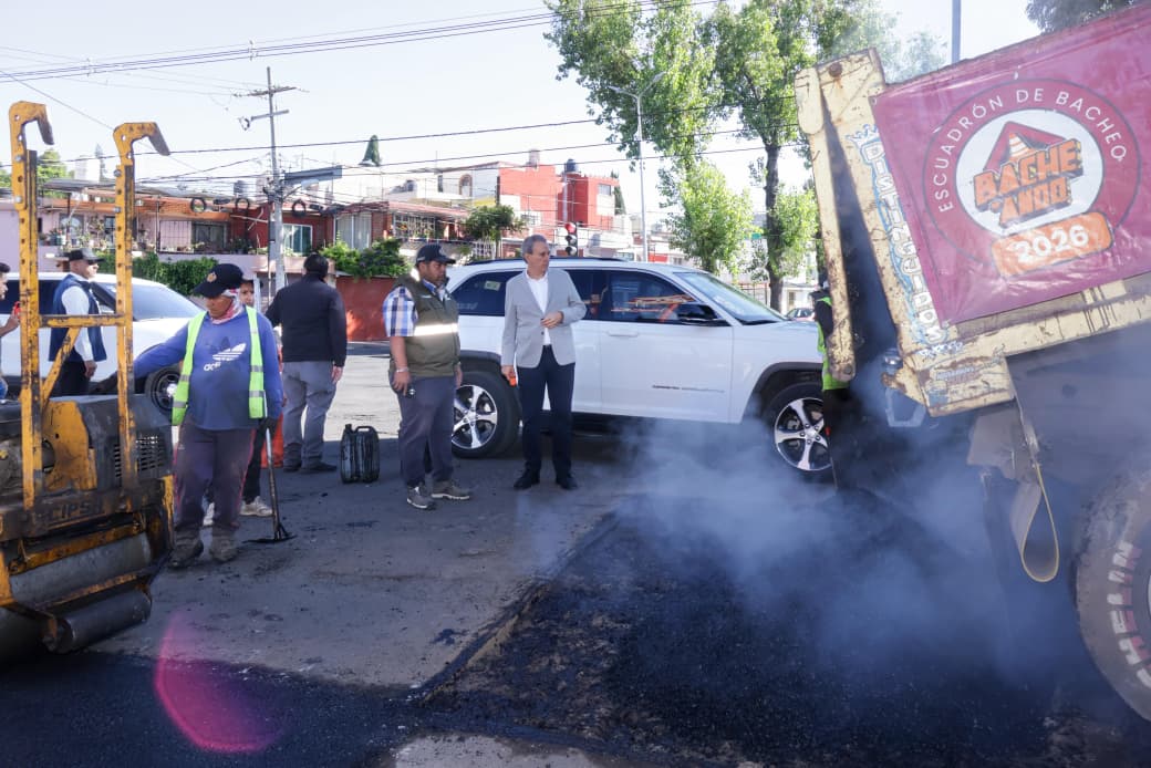 Pepe Chedraui supervisa avances de “Bacheando Puebla” con estrategia #CallesAl100