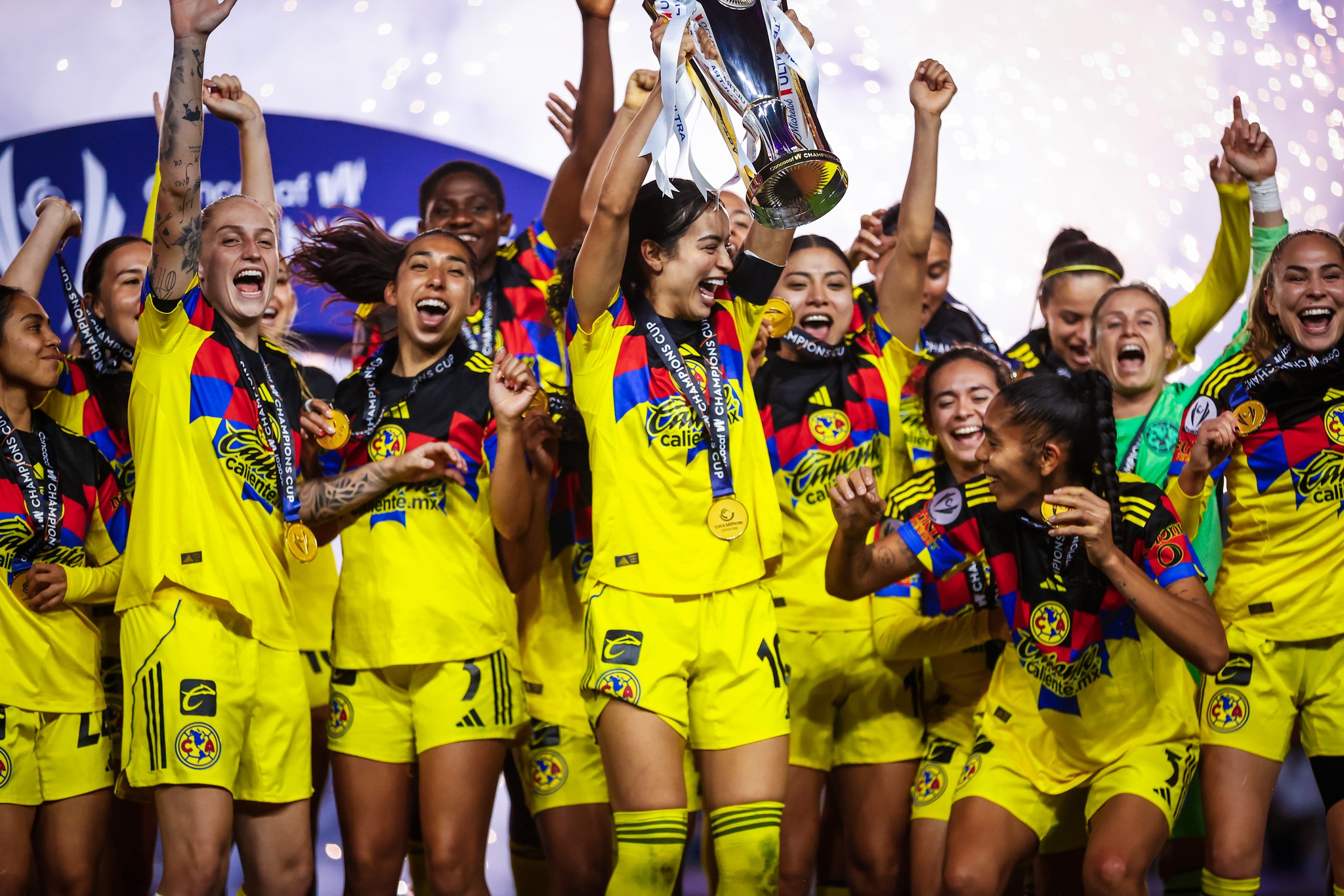América Femenil hace historia y conquista la primera Concacaf W Champions Cup