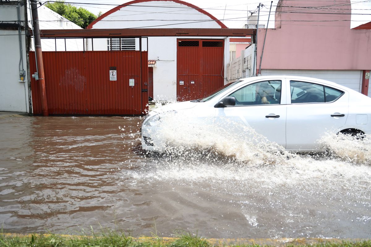 Estas son las calles y bulevares de Puebla con mayor peligro de inundación, según Protección Civil.