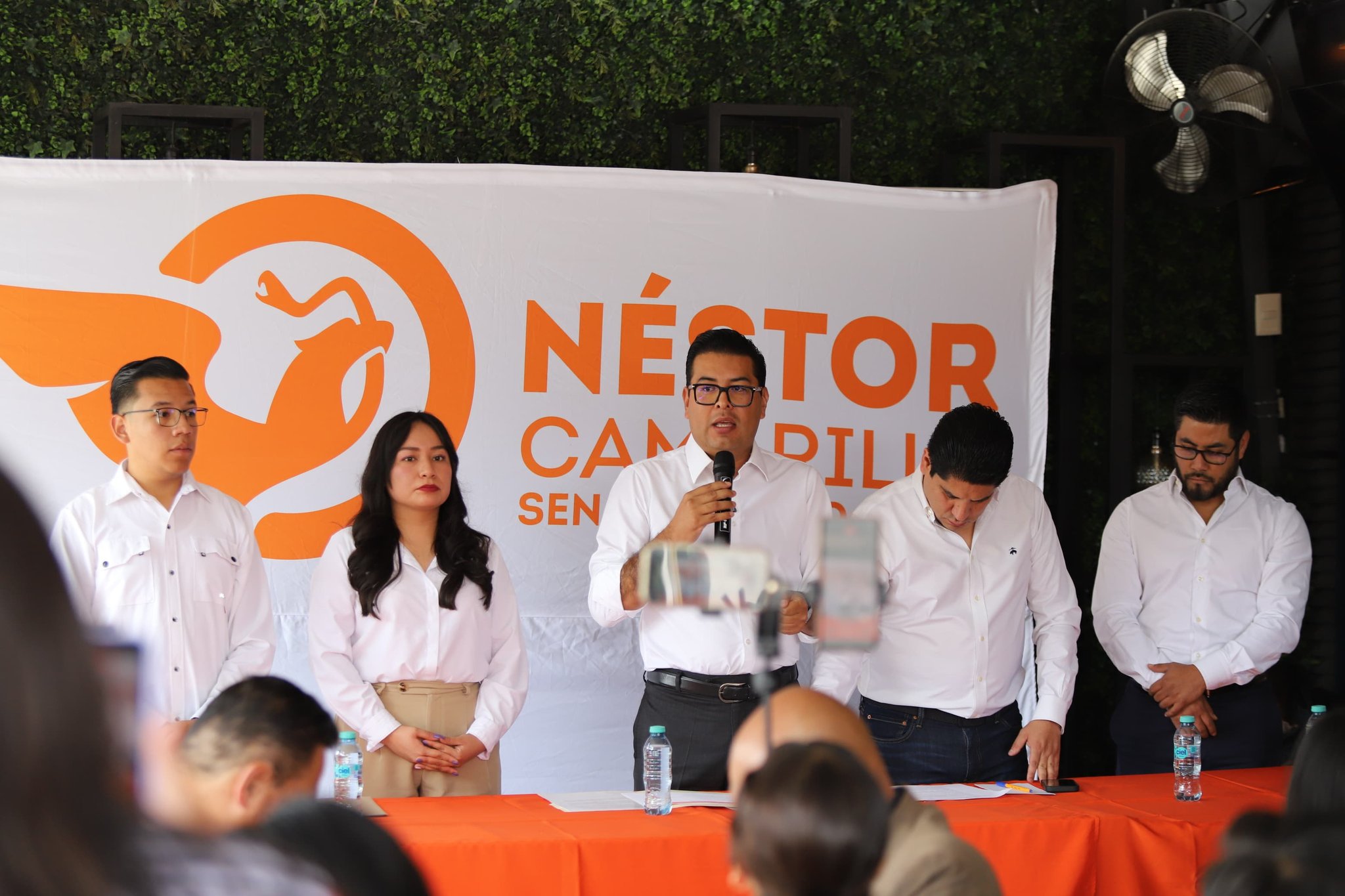 Néstor Camarillo se destapa con MC para la alcaldía de Puebla