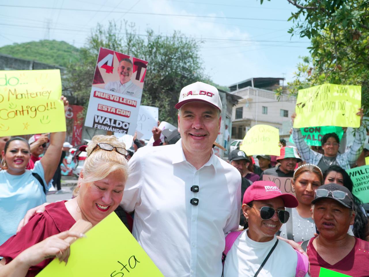 Waldo Fernández arranca recorridos en NL: \"En cuanto ganemos, vamos a sacar a los corruptos\"