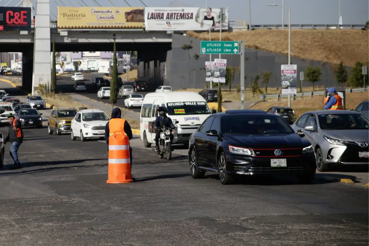 Anuncian cierres parciales en Periférico Ecológico y autopista México-Puebla por obras del 1 al 5 de junio