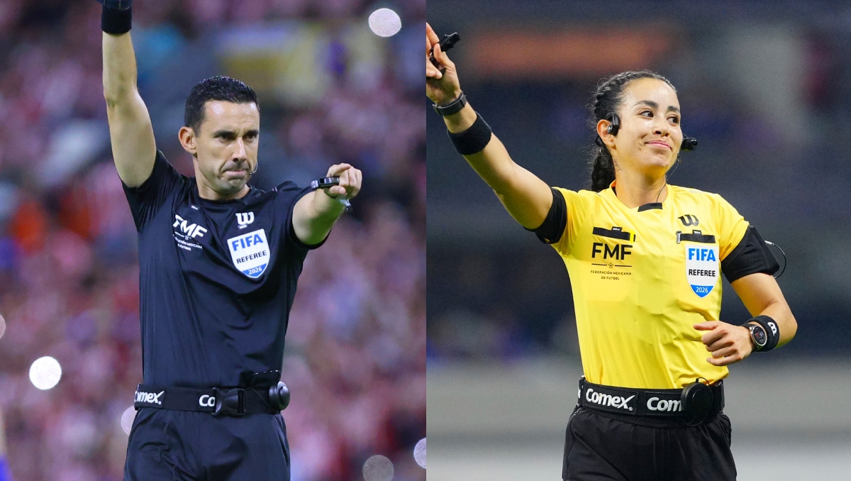 Definen partidos para los árbitros mexicanos en el Mundial 2026: César Ramos y Katia Itzel ya tienen fechas