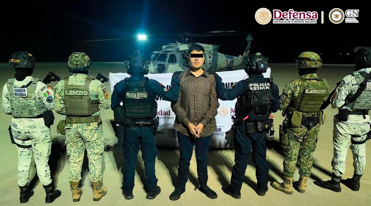 Capturan a ‘Gabito’, presunto operador de Los Chapitos vinculado a la desaparición de 10 mineros en Sinaloa