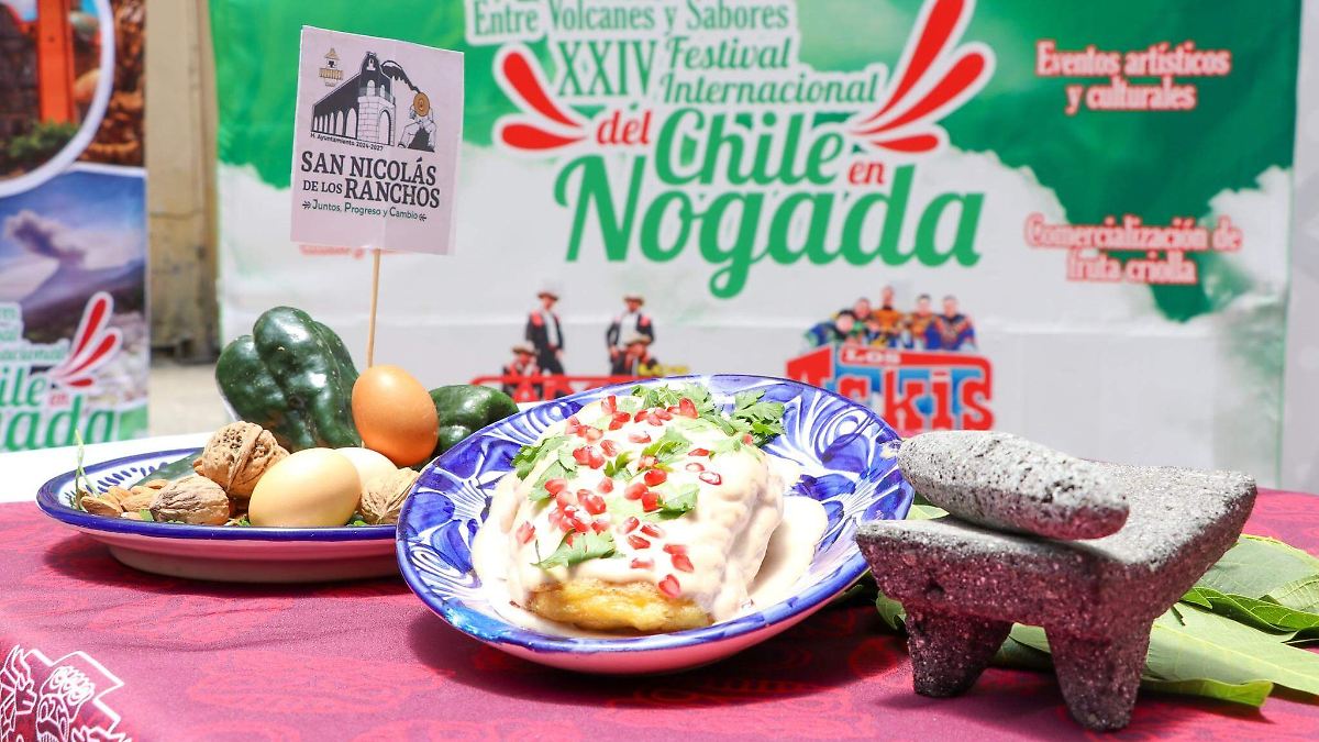 Festival Internacional del Chile en Nogada de San Nicolás celebra 25 años: mantendrán precios de 2025
