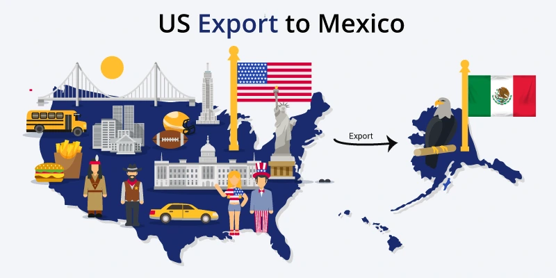 Exportaciones de Estados Unidos a México rompen récord y superan los 35 mil millones de dólares